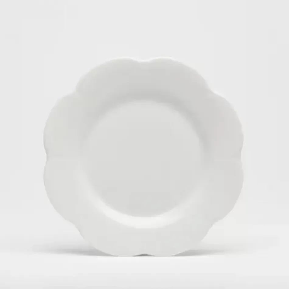 Nymphea White Dessert Plate