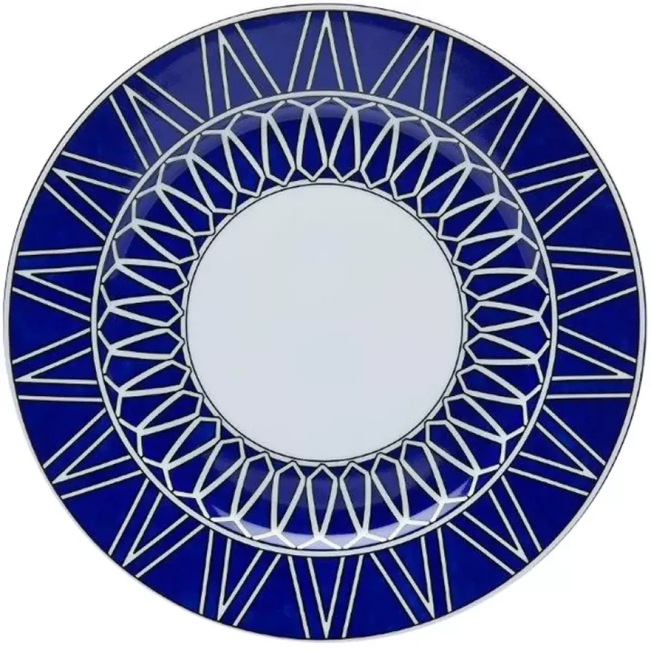 Blue Star Round Deep Platter