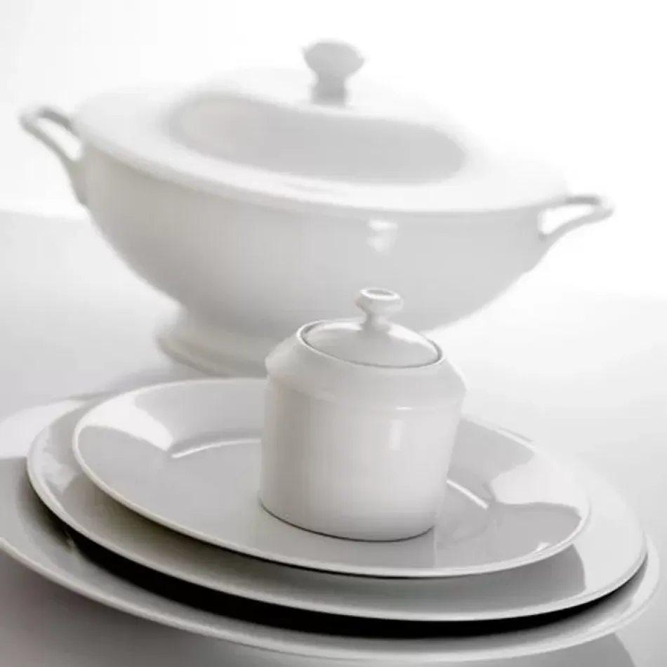 Recamier White Dinnerware