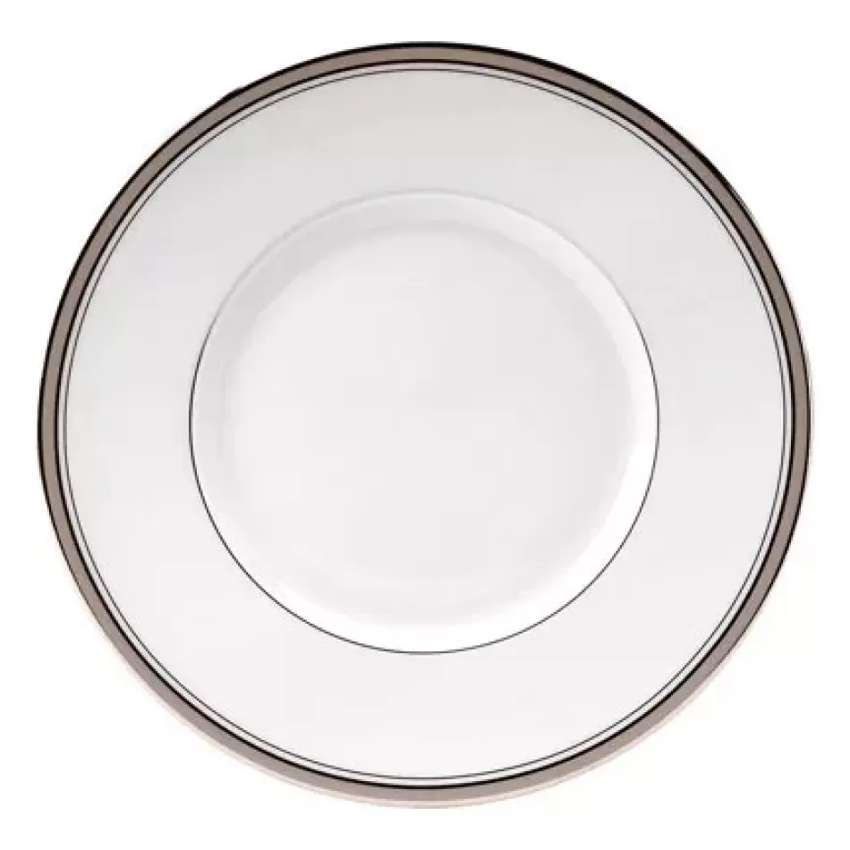 Excellence Grey Dessert Plate Large Rim (Special Order)