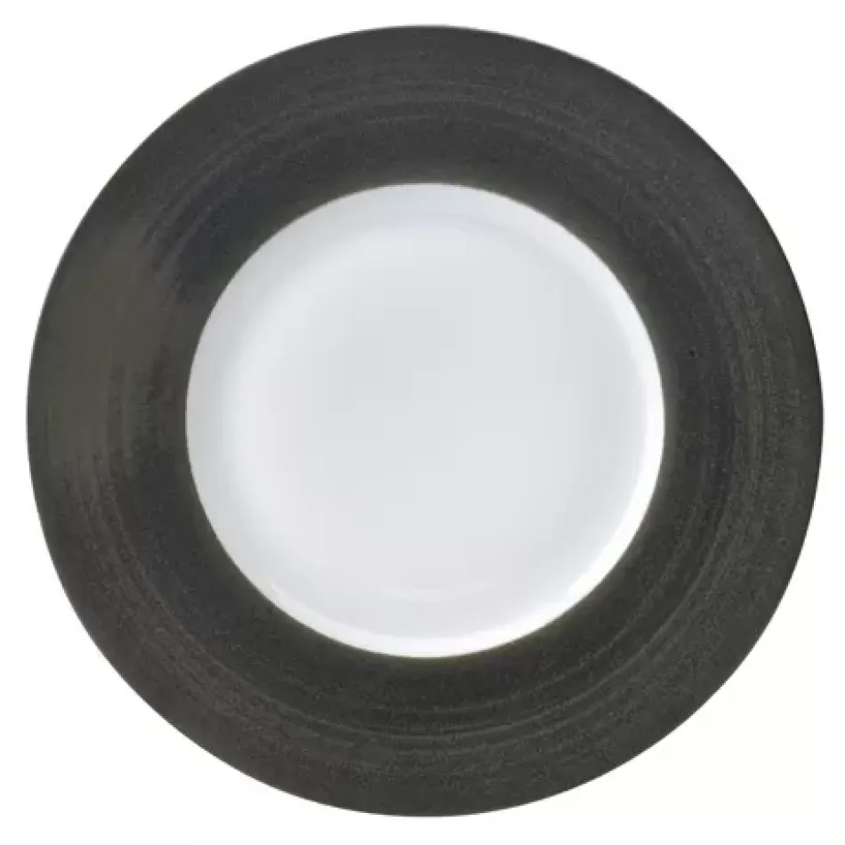 Galileum Graphite Dessert Plate Large Rim (Special Order)