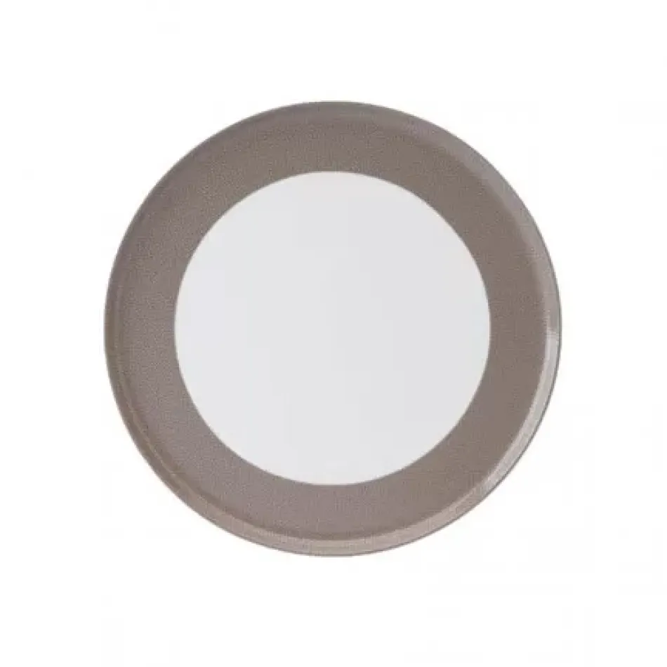 Seychelles Taupe Round Cake Platter