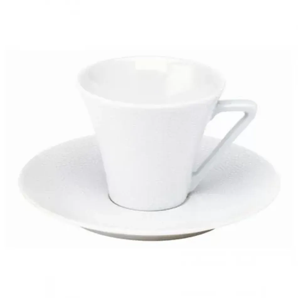 Seychelles White Coffee Saucer