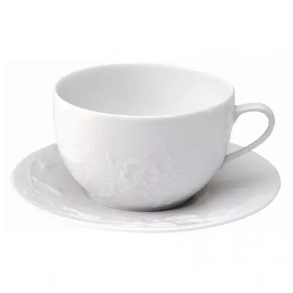 Promenade White Breakfast Saucer