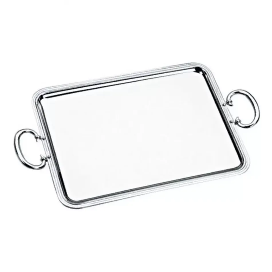 Albi Tray With Handles 53X42 Cm Silverplated