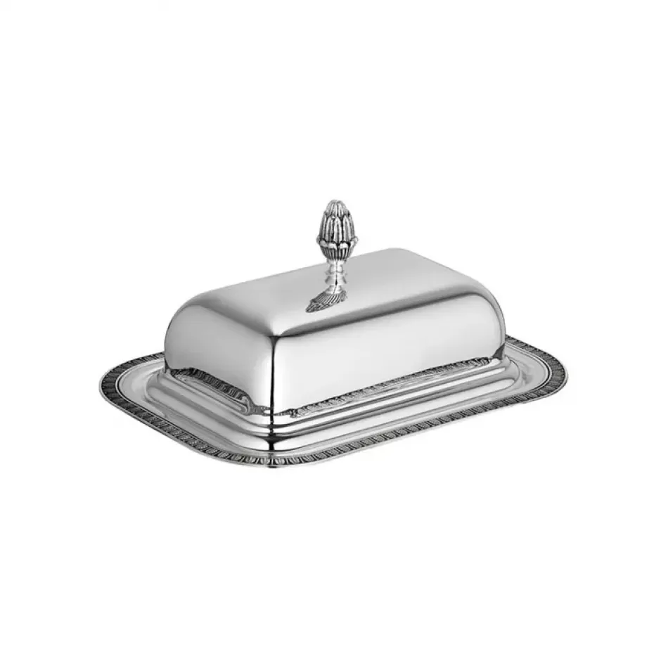 Malmaison Butter Dish Silverplated