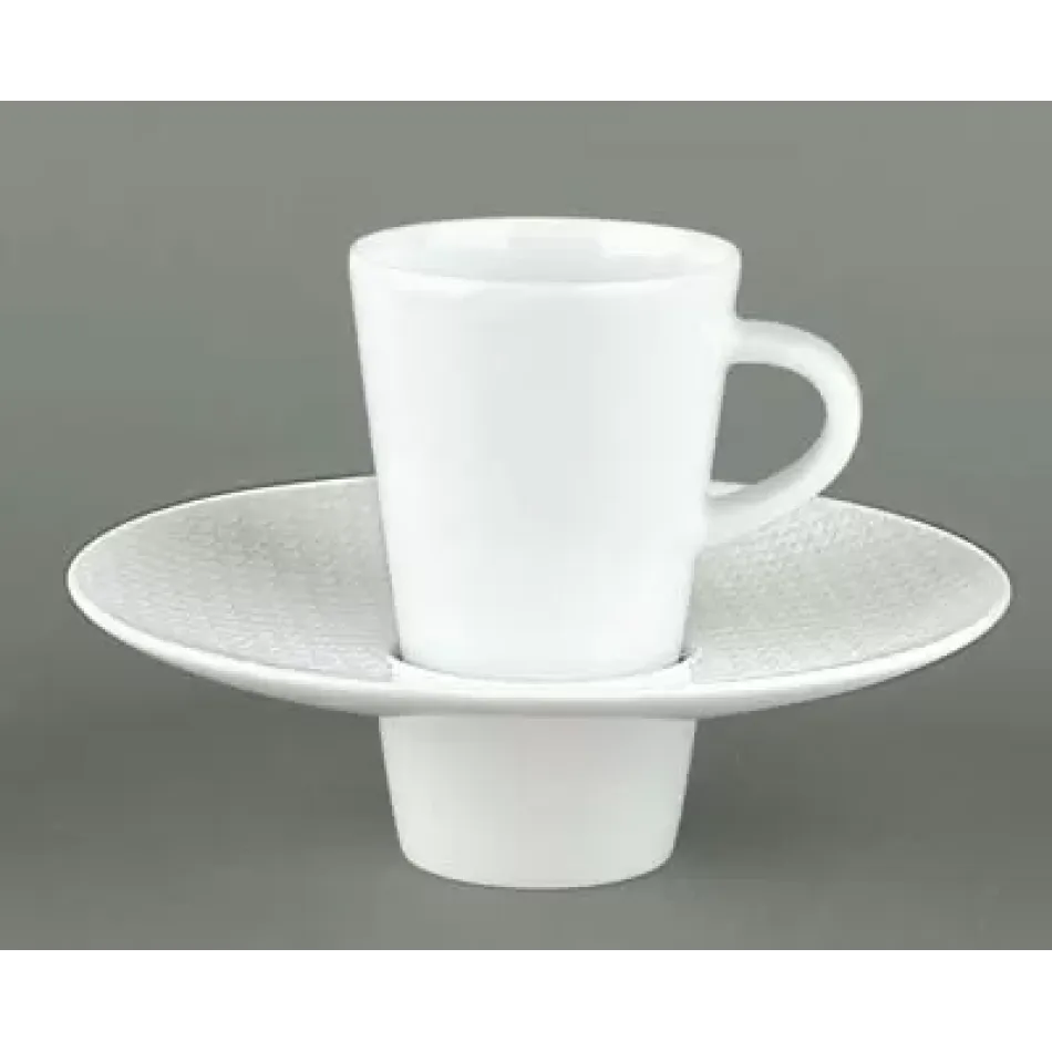 Checks Espresso Saucer Diam 5.3 in