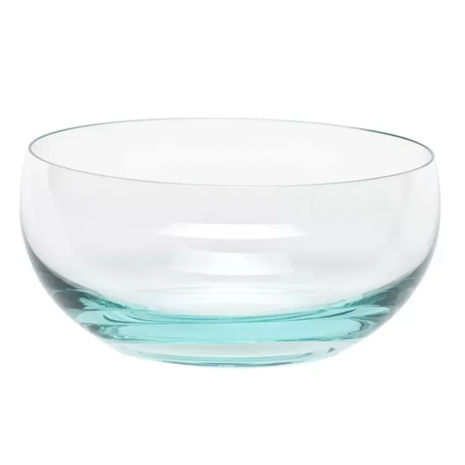 Culbuto Small Bowl Beryl Lead-Free Crystal, Plain 12 cm