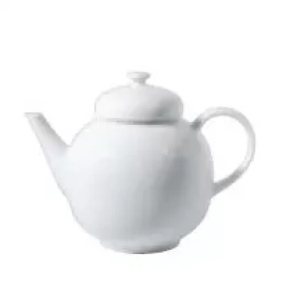 Menton Corail Tea Pot Diam 2.84 in