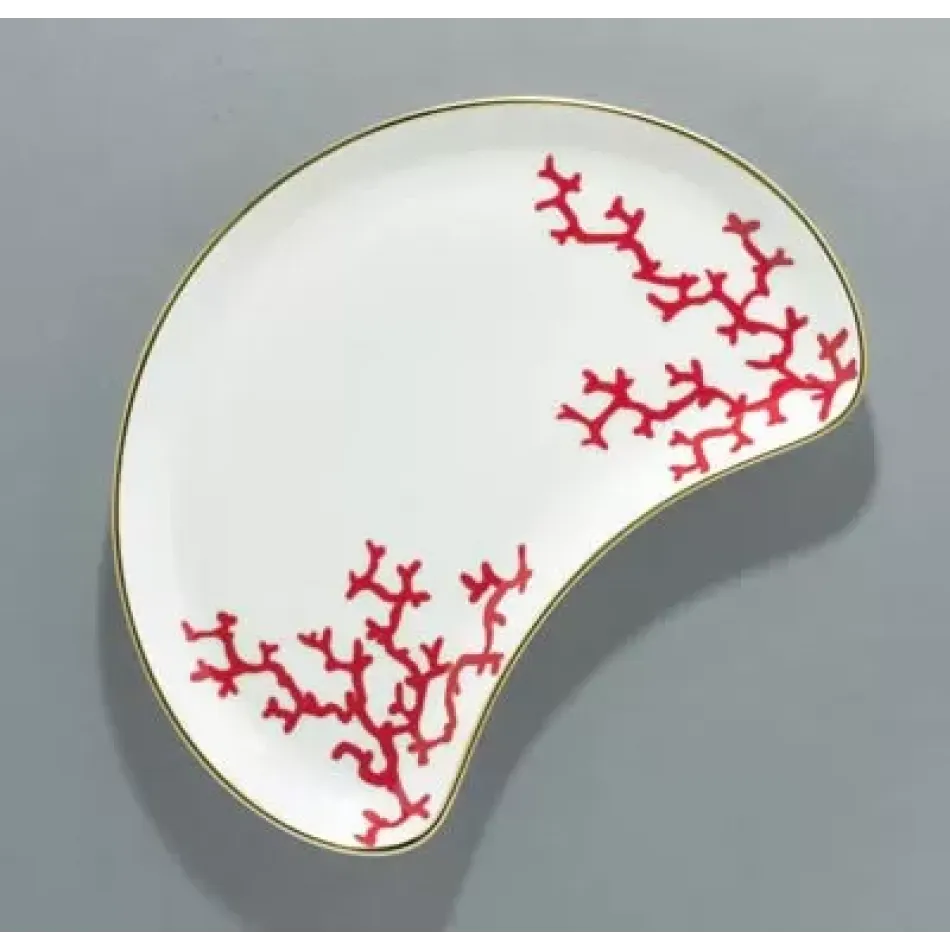 Cristobal Red Pickle Dish 8.3 x 5.8 x 0.91 in.