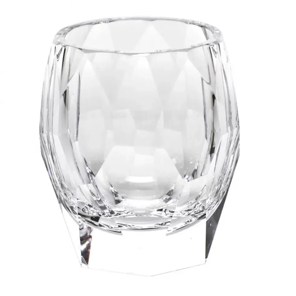 Cubism Tumbler Clear Lead-Free Crystal, Cut 220 ml