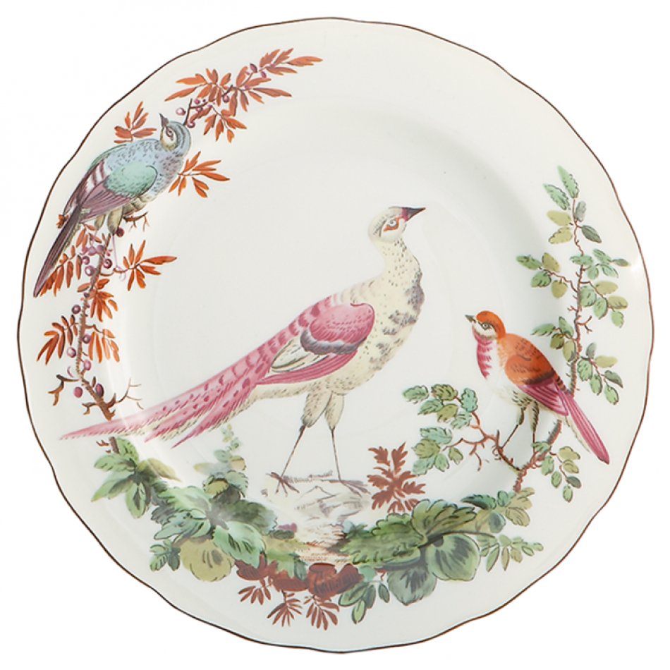 Mottahedeh Chelsea Bird Tea Cup & Saucer - Thumbnail 4