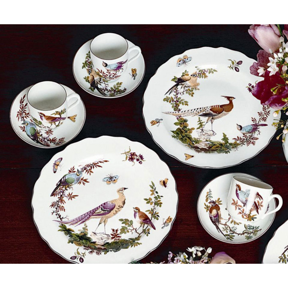 Mottahedeh Chelsea Bird Tea Cup & Saucer - Thumbnail 5