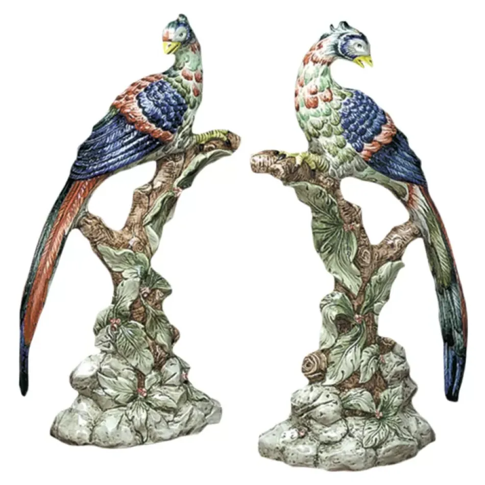 Brighton Pavilion Birds, Pair 16.5"