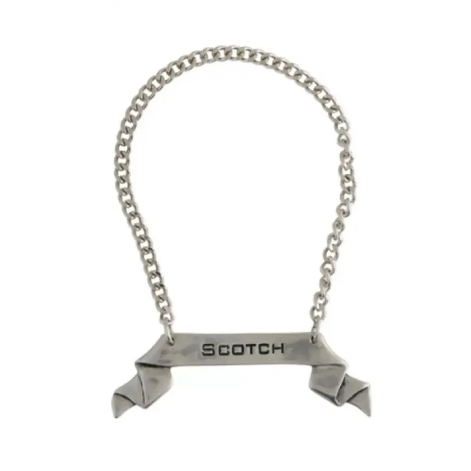 Medici Pewter Classic Scotch Decanter Tag