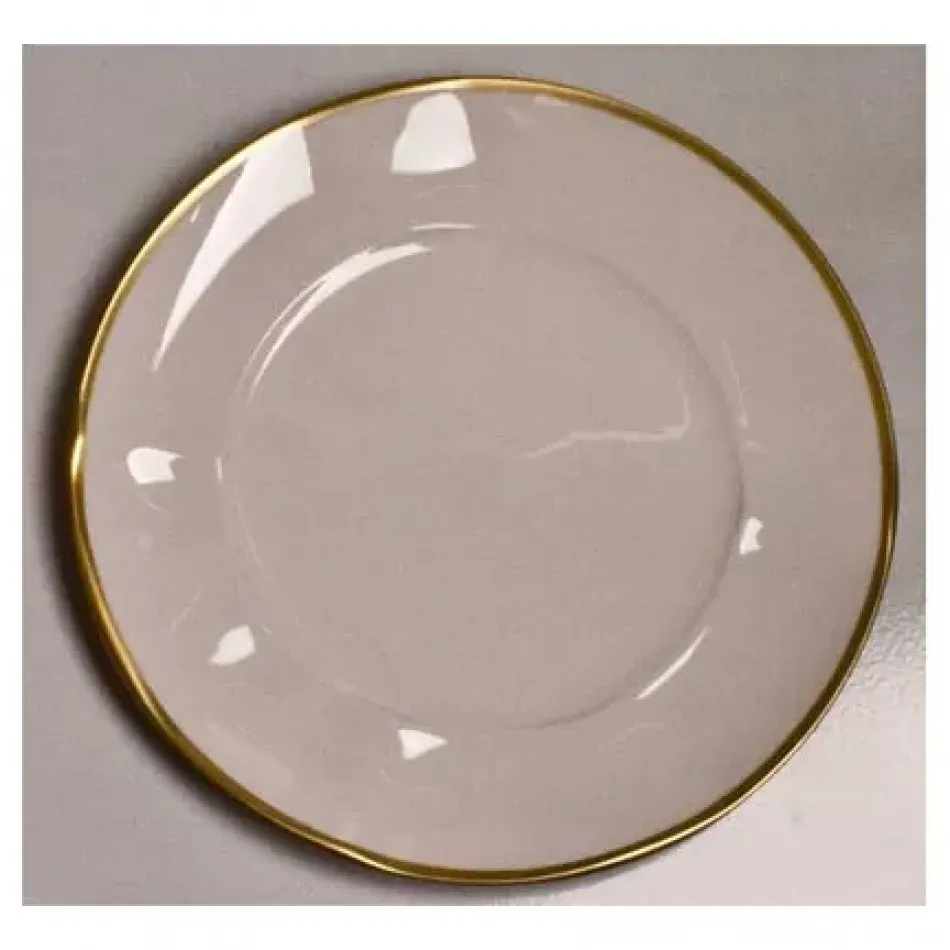 Simply Elegant Gold Dinner Plate 11 in Rd