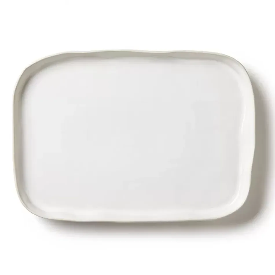 Forma Cloud Rectangular Platter 14.75"L, 10"W, 1.25"H