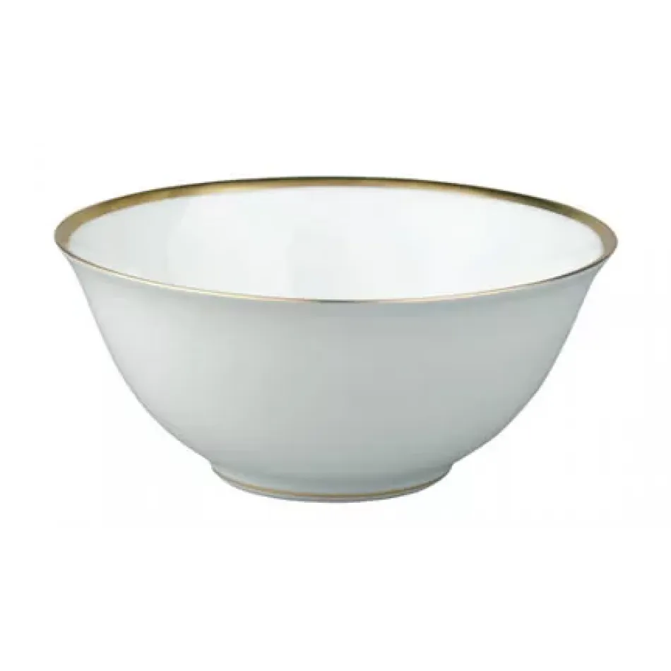 Fontainebleau Or/Gold Chinese Rice Bowl Diam 5.0 in