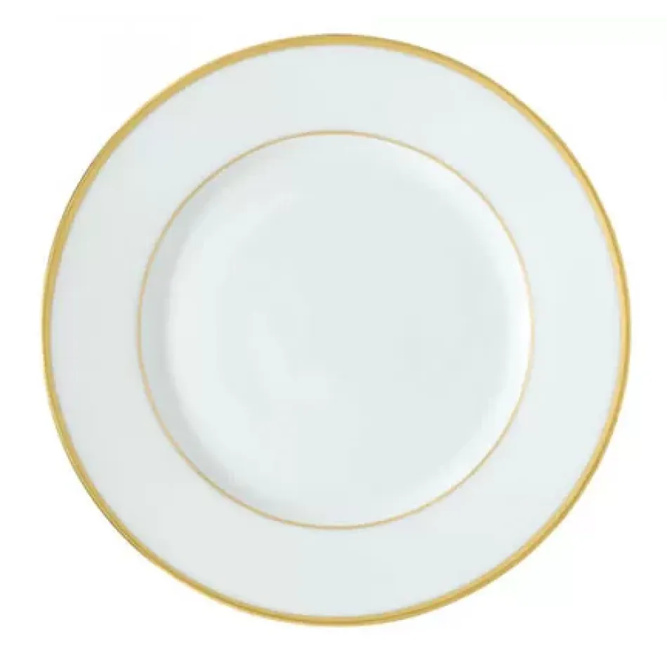 Fontainebleau Gold (Filet Marli) Dessert Plate Rd 8.7"