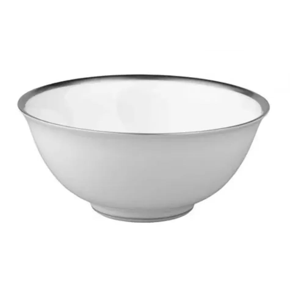 Fontainebleau Platinum Chinese Soup Bowl Round 4.7 in.