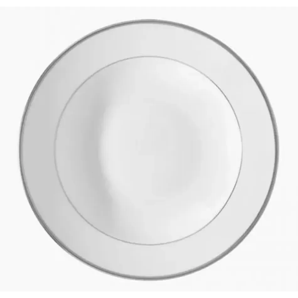 Fontainebleau Platinum (Filet Marli) Deep Chop Plate Diam 11.6 in