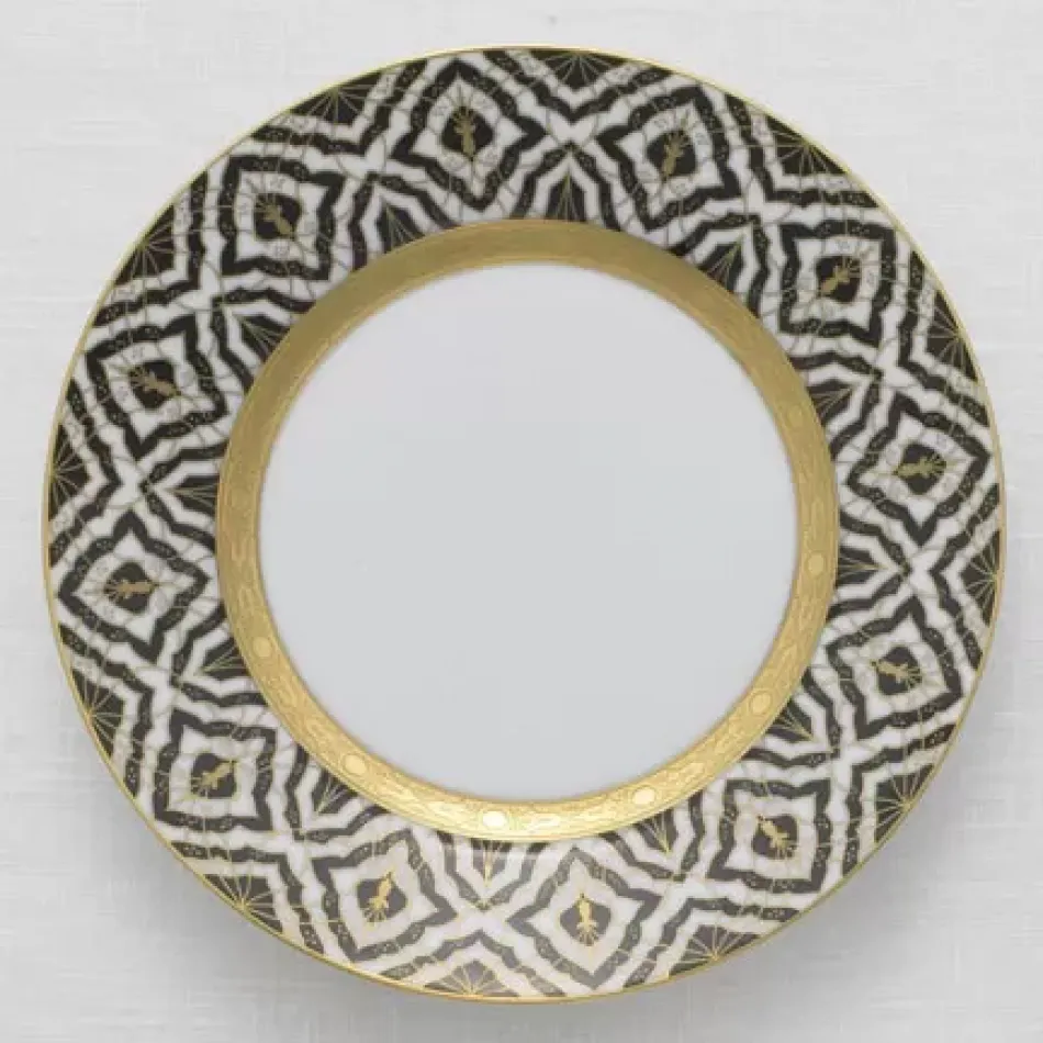 Farahnaz Black Dessert Plate 8.25" (Special Order)