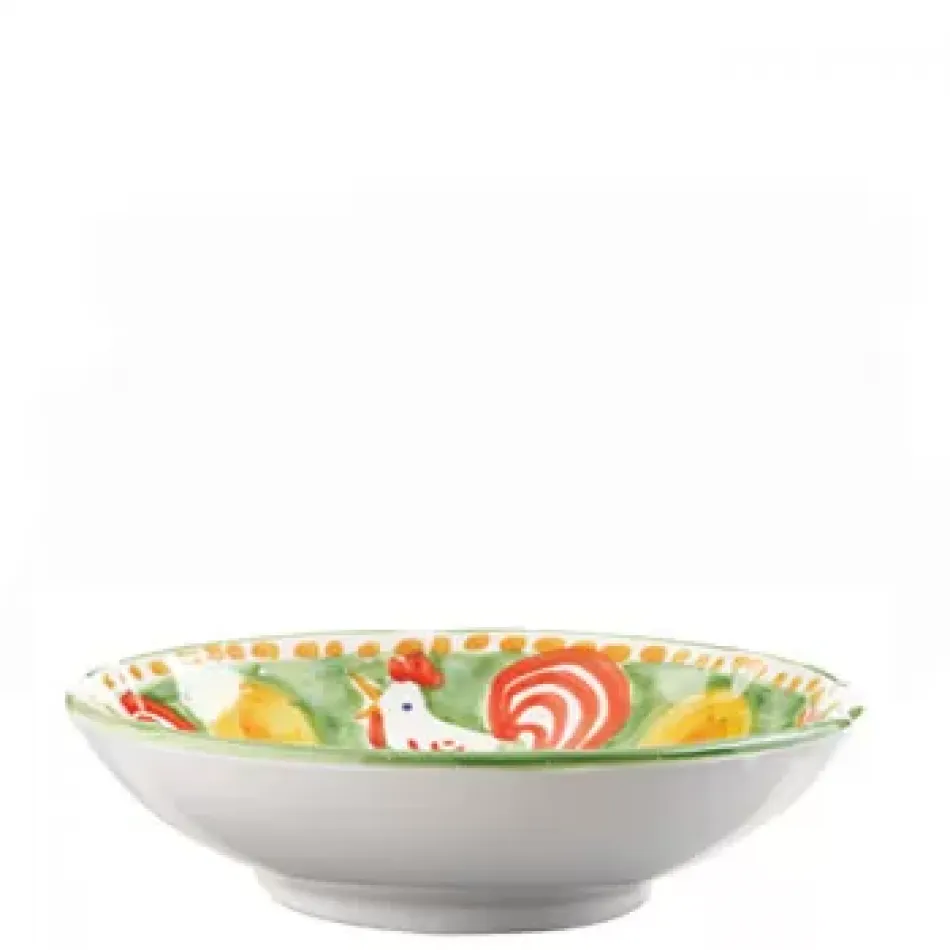 Campagna Gallina (Hen)  Coupe Pasta Bowl 8.75"D