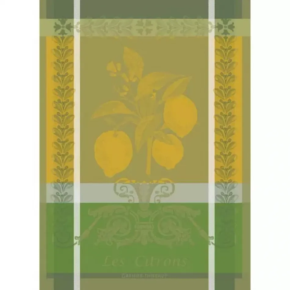 Citron Zeste Kitchen Towel 22" x 30"