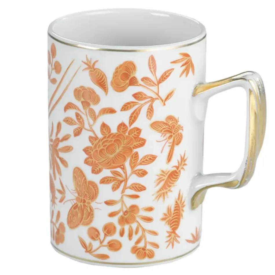 Sacred Bird & Butterfly Mug 4.25"