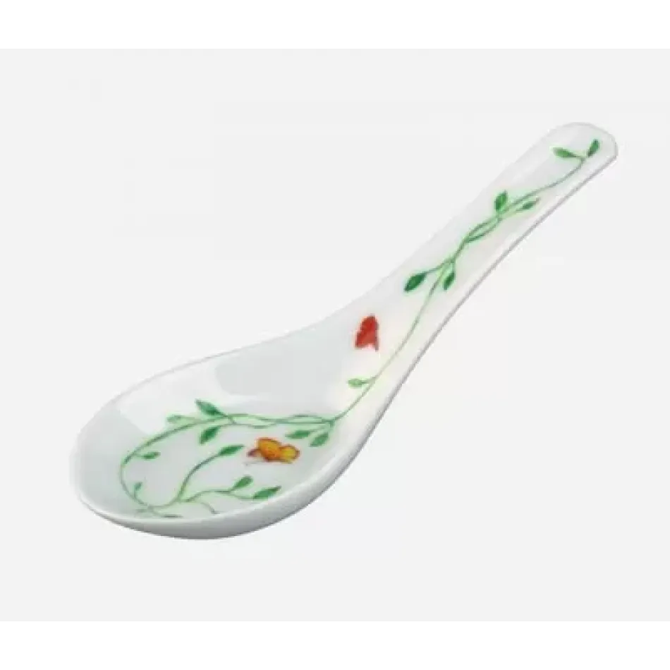 Wing Song/Histoire Naturelle Chinese Spoon 5.5 X 1.9 in