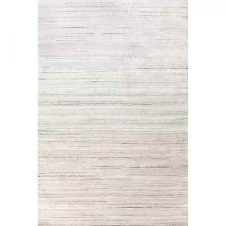 Icelandia White Hand Knotted Wool Rug