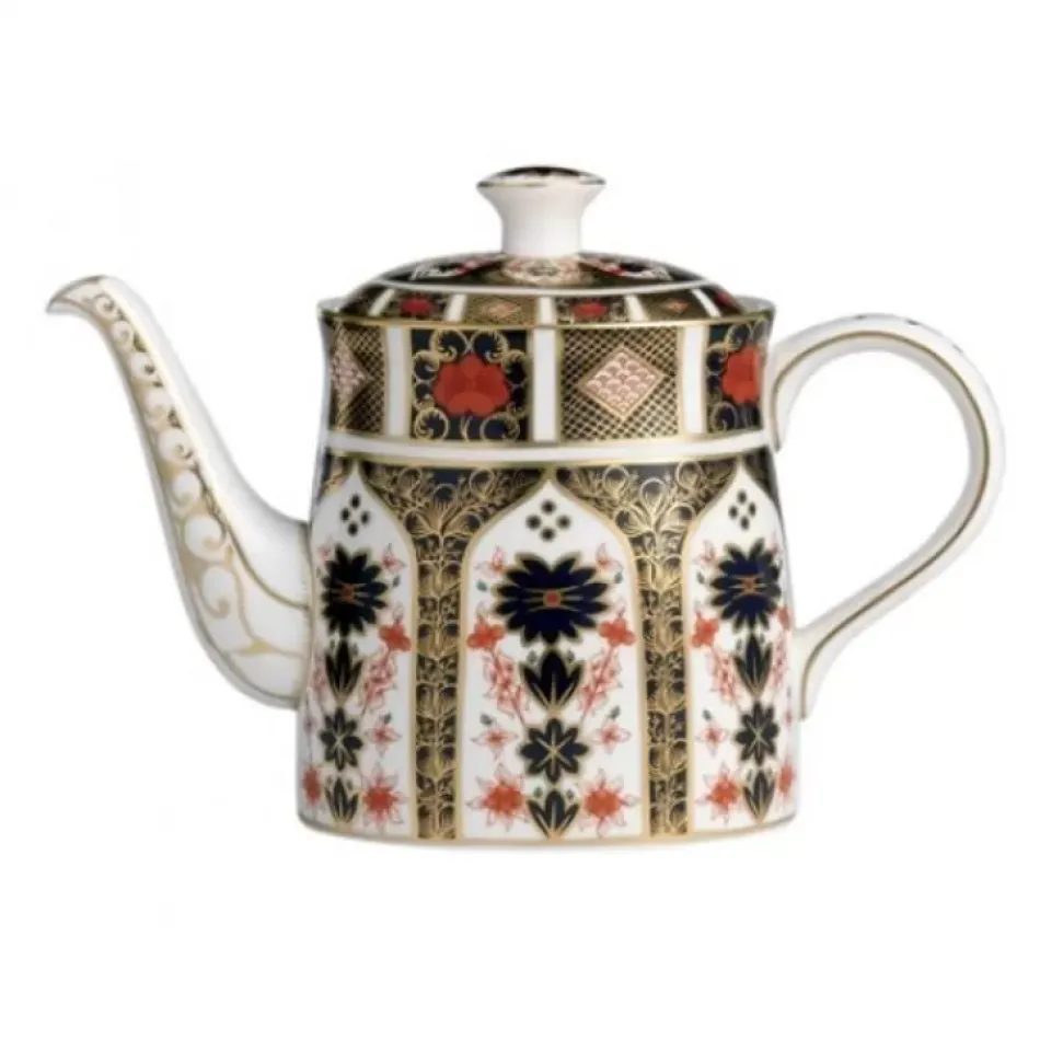 Old Imari Teapot L/S (114 cl/40oz) (Special Order)