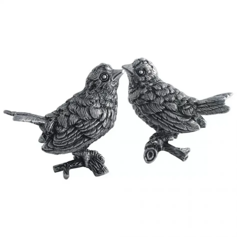 Song Bird Pewter Song Birds Salt And Pepper Set