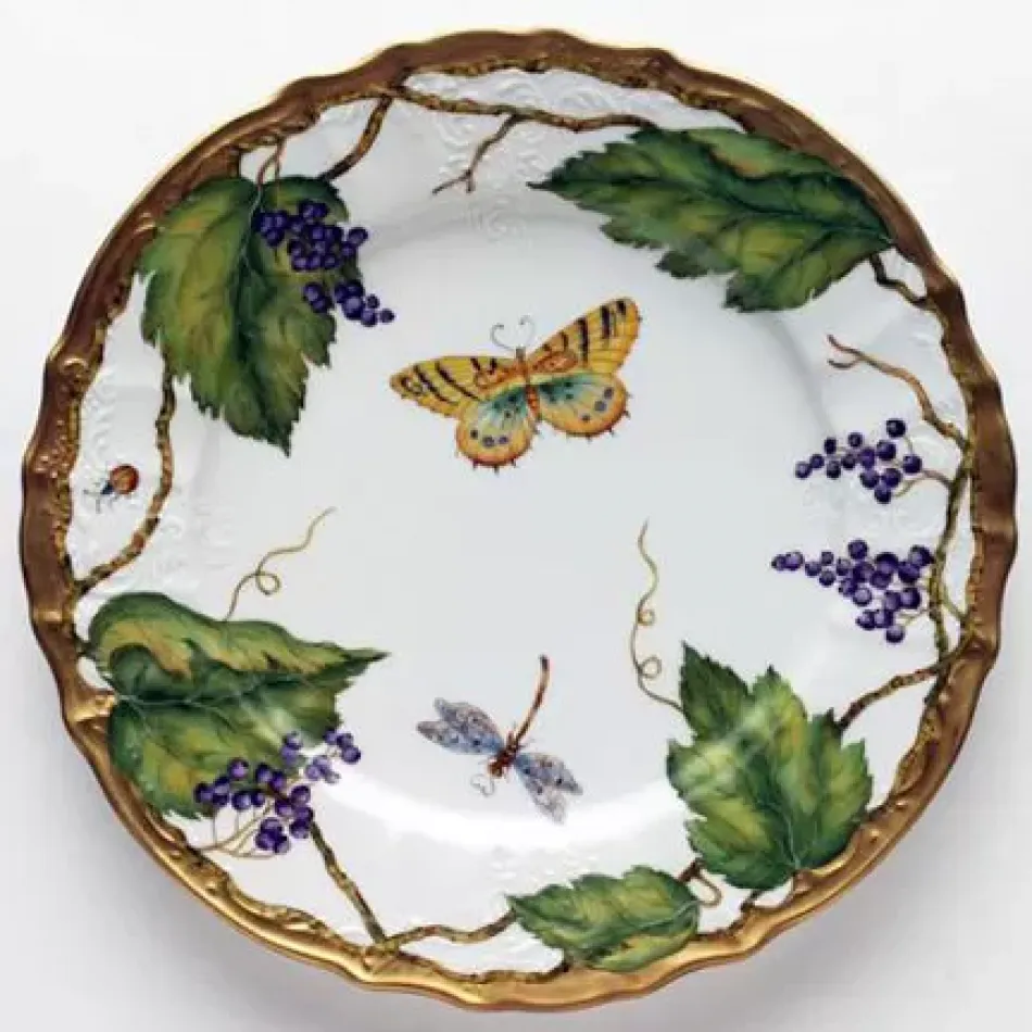 Wildberries Lavender Dinner Plate 10.25 in Rd