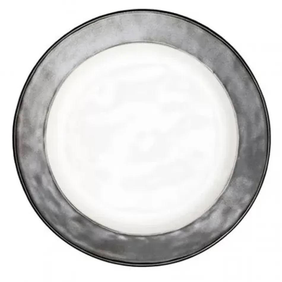 Emerson White Pewter Dinnerware