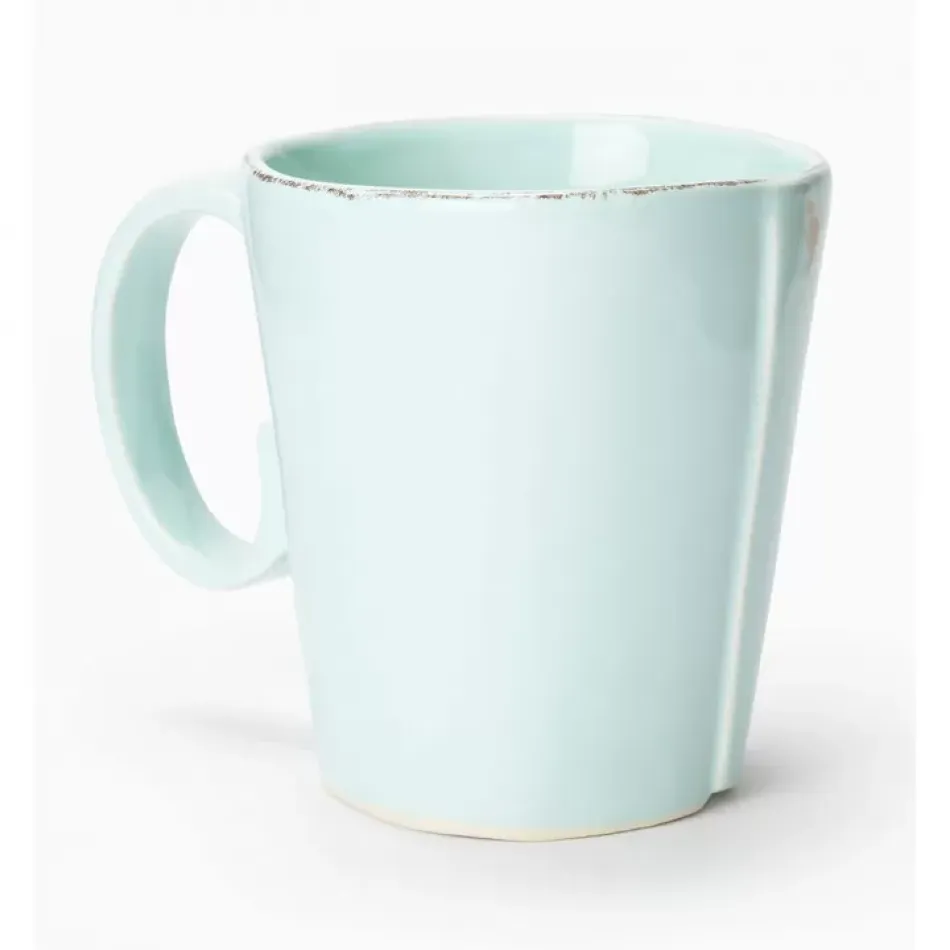 Lastra Aqua Mug 4"H, 12 oz