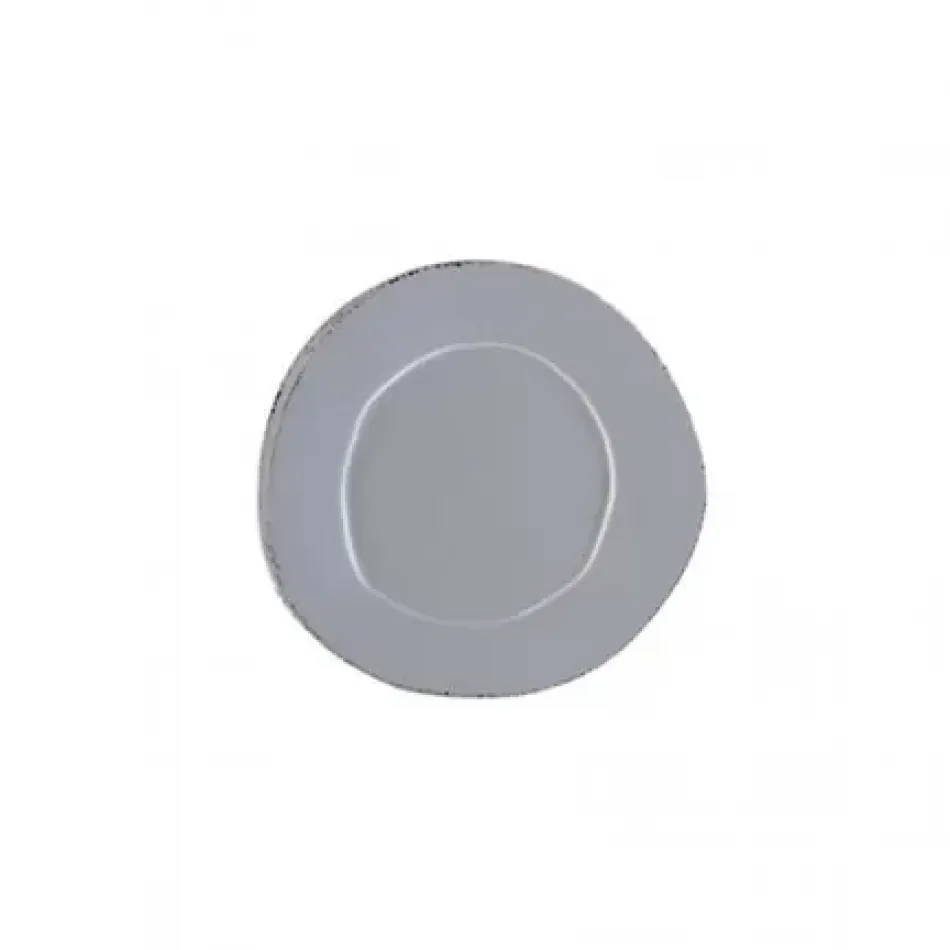 Lastra Gray Canape Plate 6.25"D