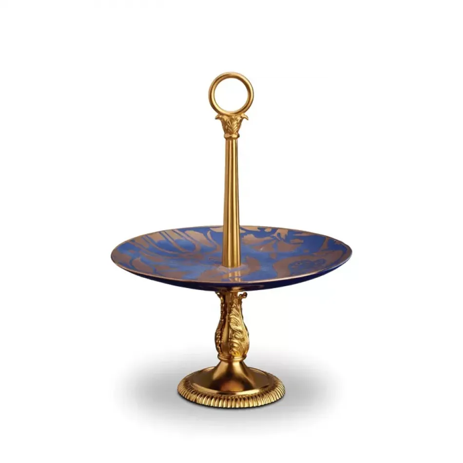 Fortuny Dessert Melagrana Blue Server 7 x 9.5" - 18 x 24cm