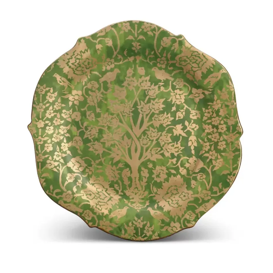 Fortuny Rd Alberelli Green Platter 14"