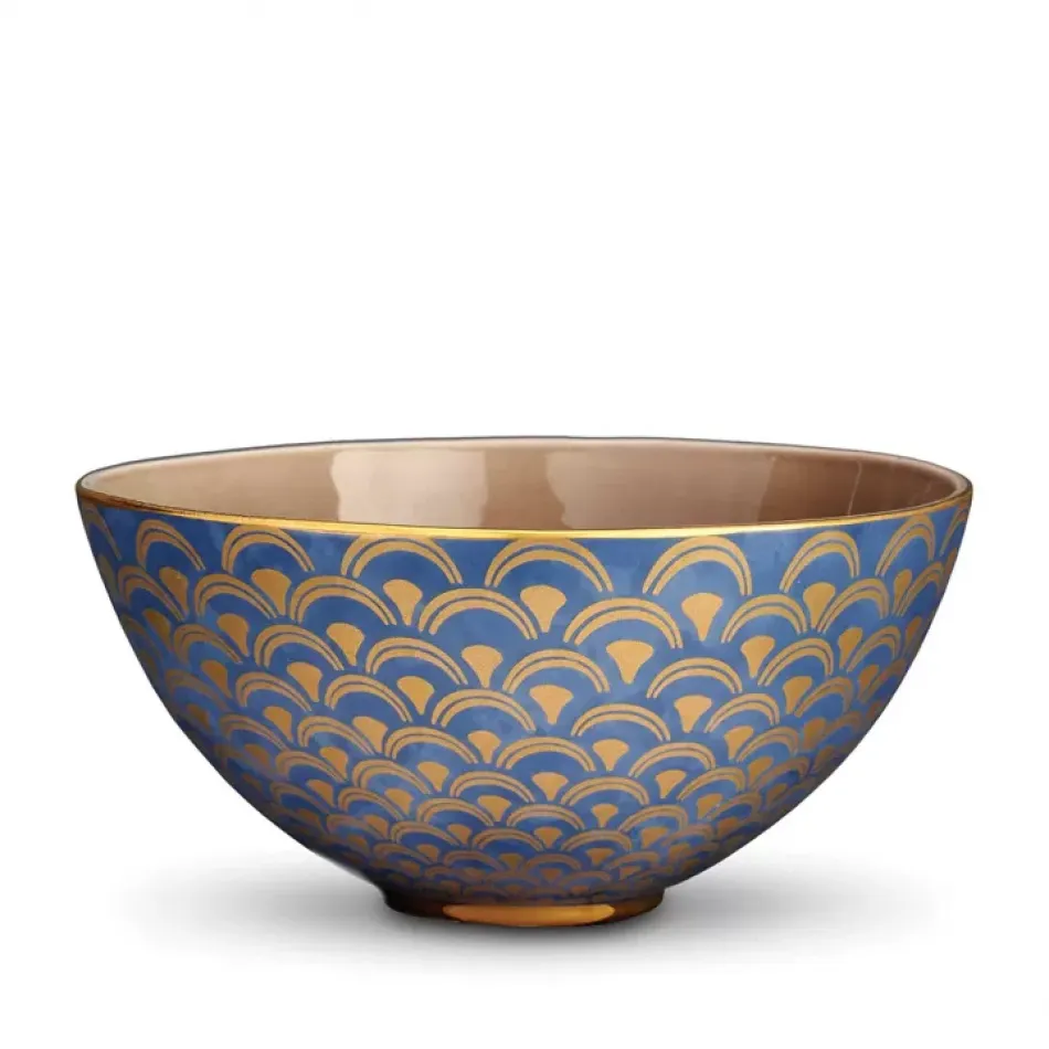 Fortuny Papiro Blue Large Bowl 12.5 x 6" - 32 x 15cm