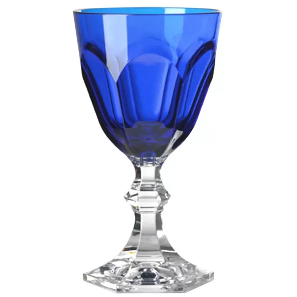 Dolce Vita Wine Blue H 6.5" x Diam 3.5", 4 oz