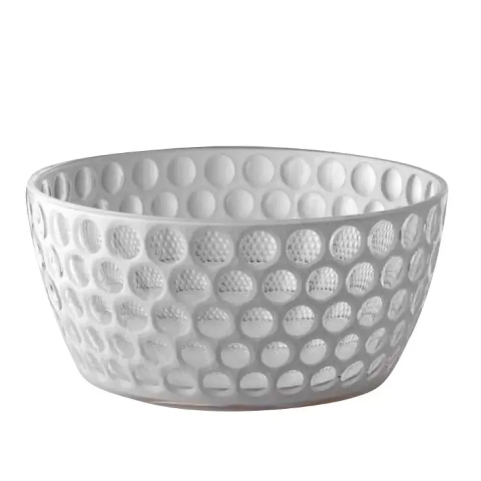 Lente Salad Bowl White H 4.75" x Diam 10", 85 oz