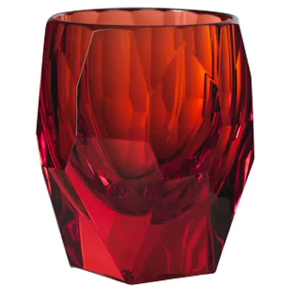 Milly Tumbler Red H 4" x Diam 3", 6 oz