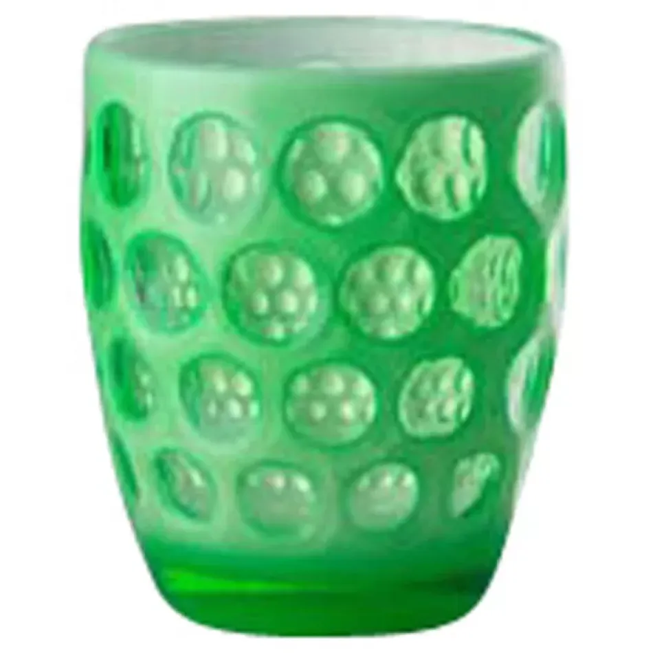 Lente Tumbler Fluo Green H 4.25" x Diam 3.5", 15 oz