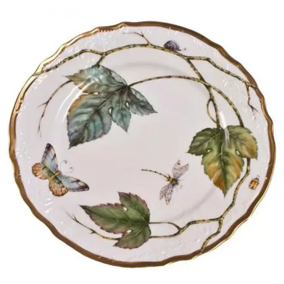 Elegant Foliage Dinner Plate 10 in Rd