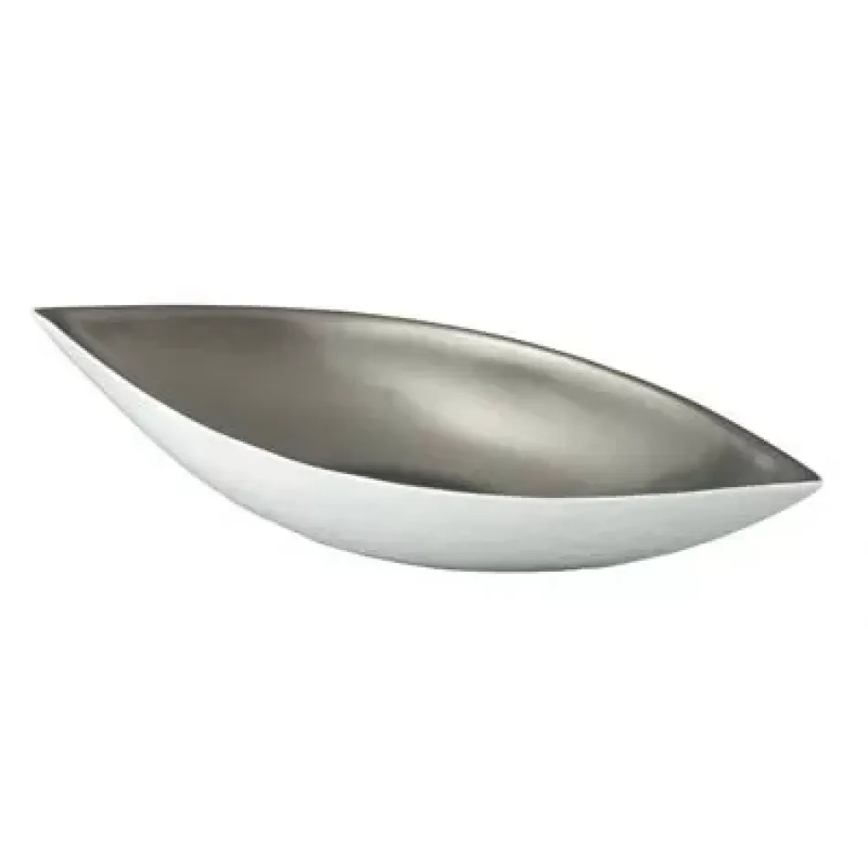 Mineral Filet Platinum Dish N°4 Full Platinum inside 5.3 X 2.12598 X 1.10236 in