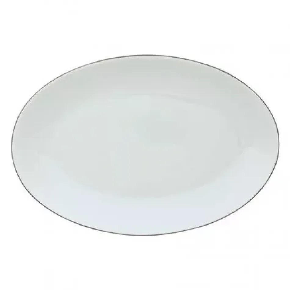 Monceau Platinum Oval Dish/Platter Small 30 in X 20 in