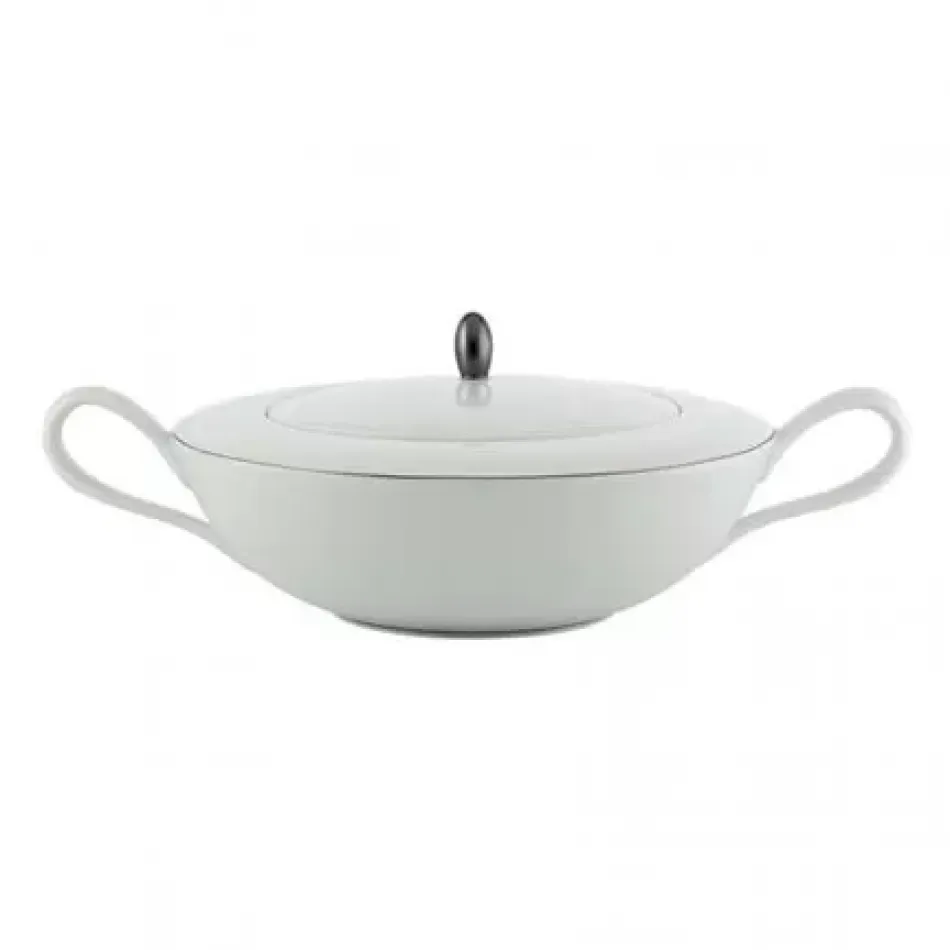 Monceau Platinum Soup Tureen Diam 10.2 in