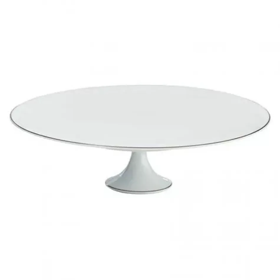 Monceau Platinum Petit Four Stand Large Diam 10.6 in