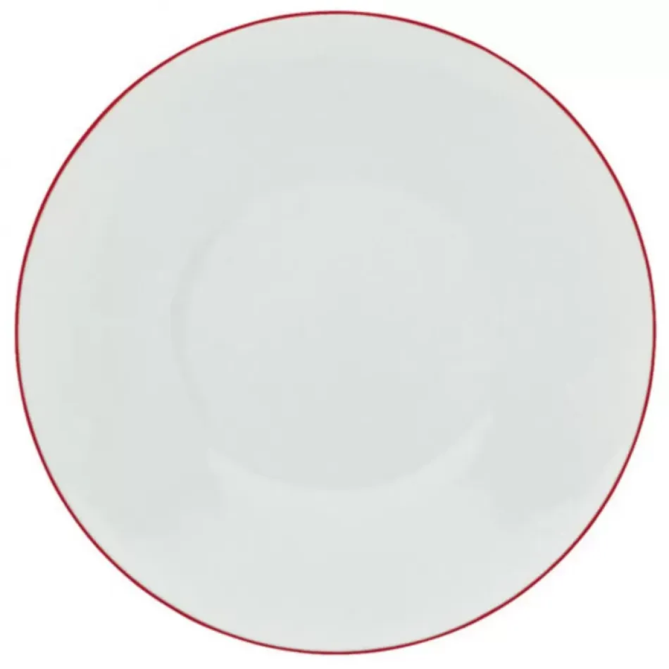 Monceau Red (Red) Dessert Coupe Plate Flat Diam 8.7 in